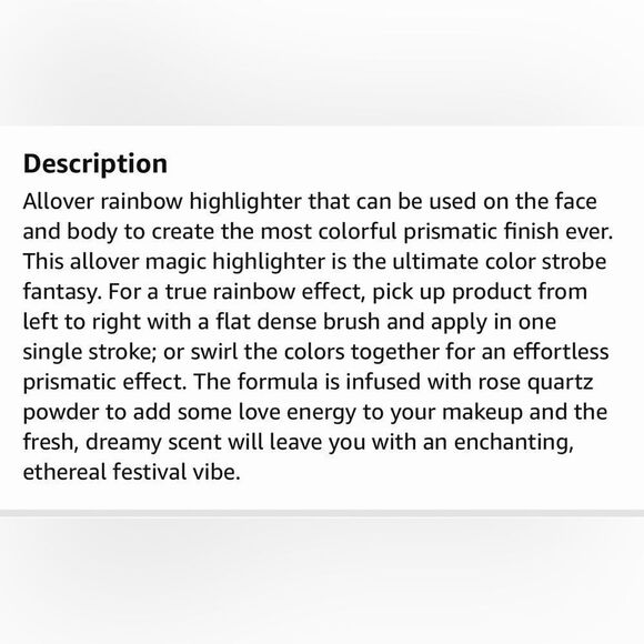 Too Faced Rainbow Strobe Unicorn Highlighter - Picture 2 of 7